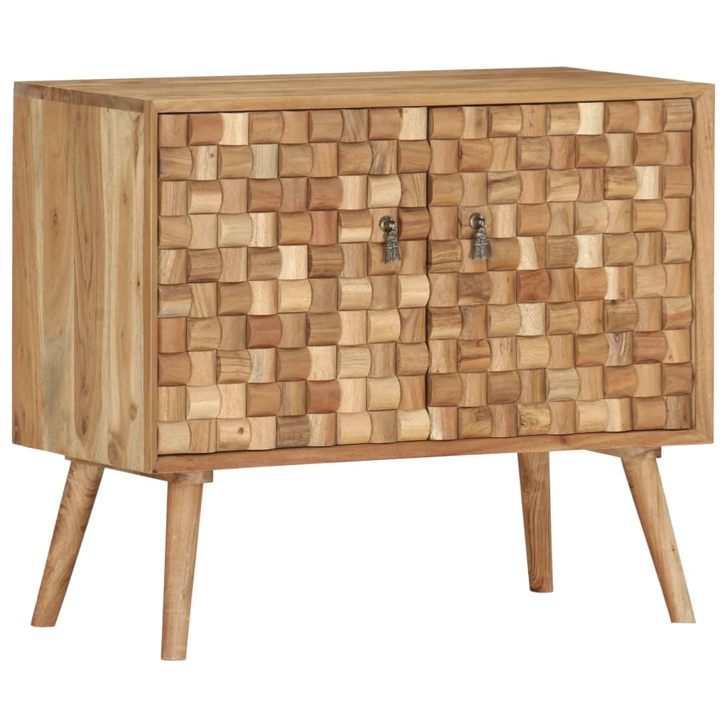 Buffet 75x35x65 cm Bois d'acacia solide