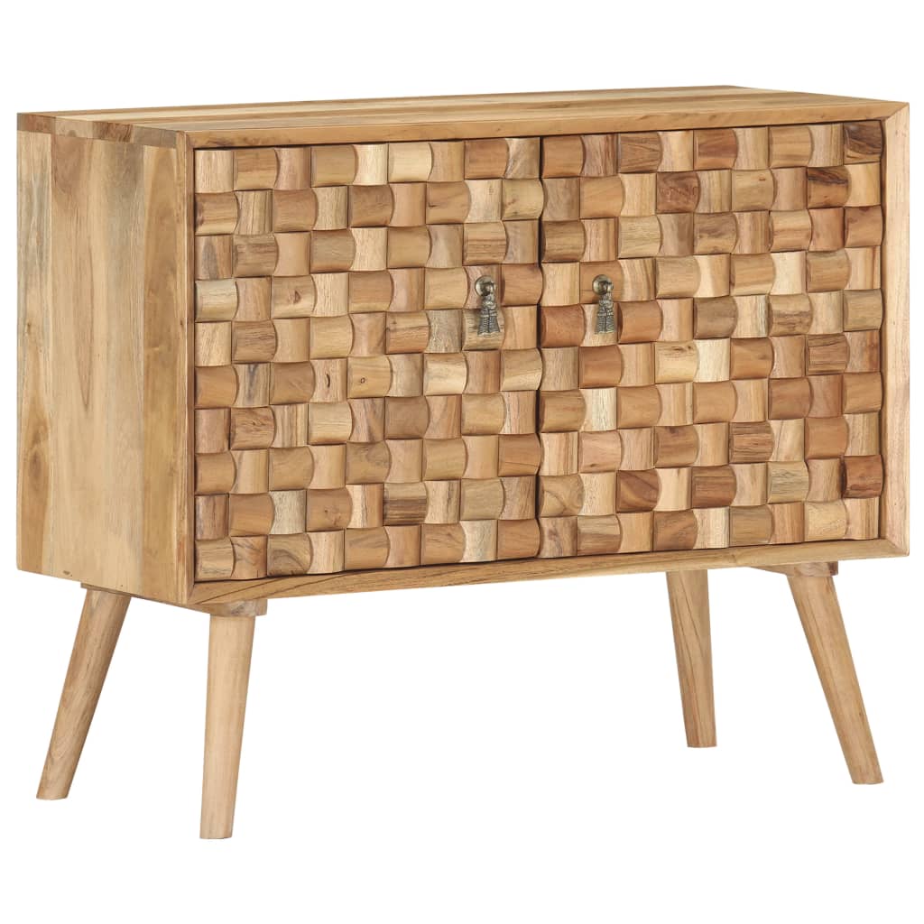 Buffet 75x35x65 cm Bois d'acacia solide