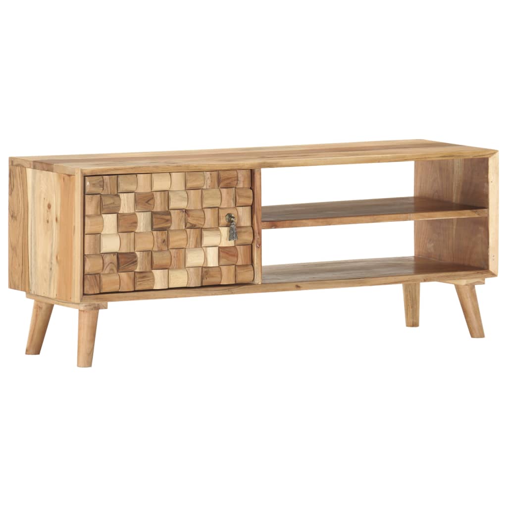 Meuble TV 100x35x40 cm Bois d'acacia massif