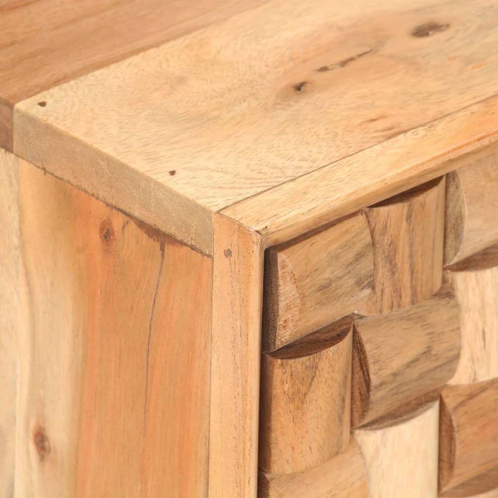 Meuble TV 100x35x40 cm Bois d'acacia massif