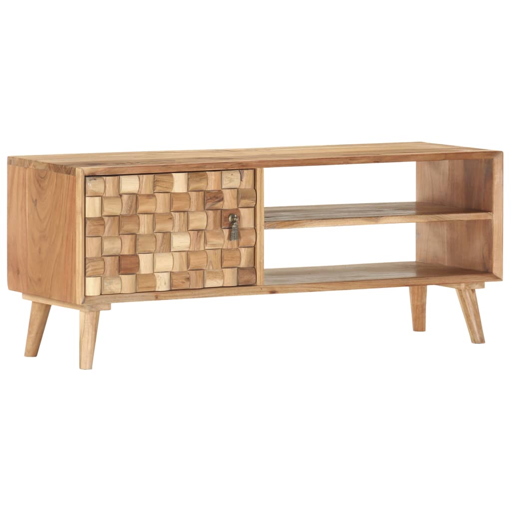 Meuble TV 100x35x40 cm Bois d'acacia massif