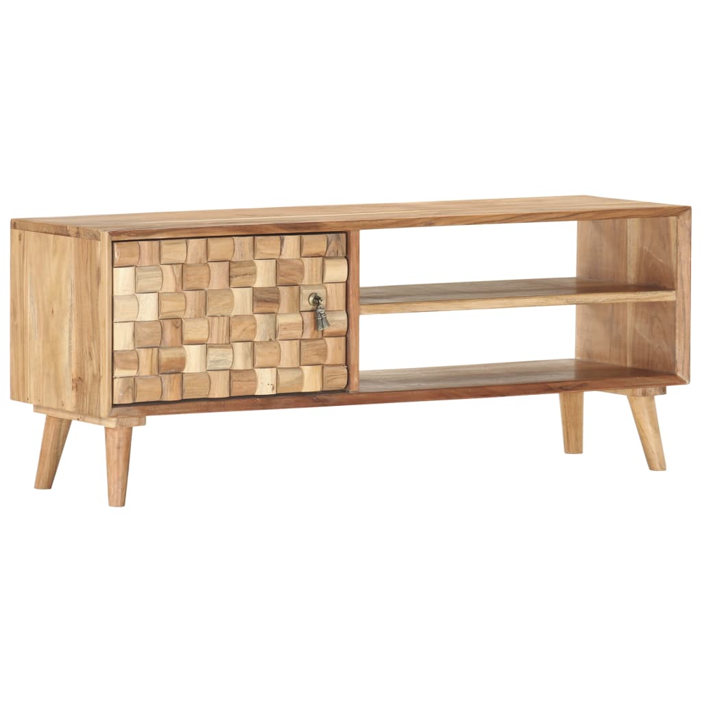 Meuble TV 100x35x40 cm Bois d'acacia massif