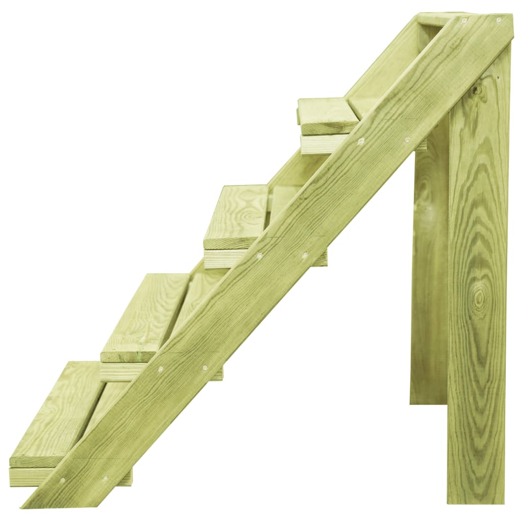 Support de jardinière 80x80x80 cm Bois de pin imprégné