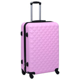 Ensemble de valises rigides 3 pcs Rose ABS