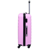 Ensemble de valises rigides 3 pcs Rose ABS