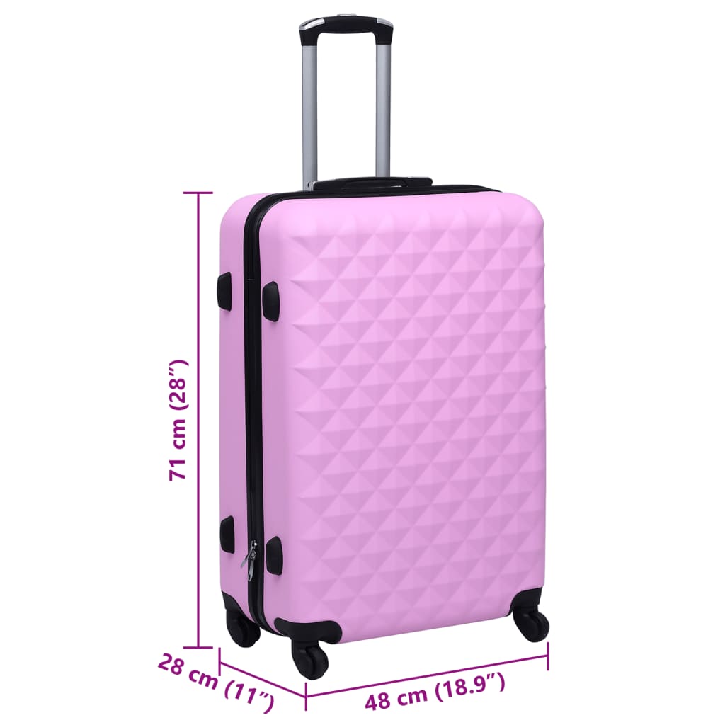 Valise rigide Rose ABS