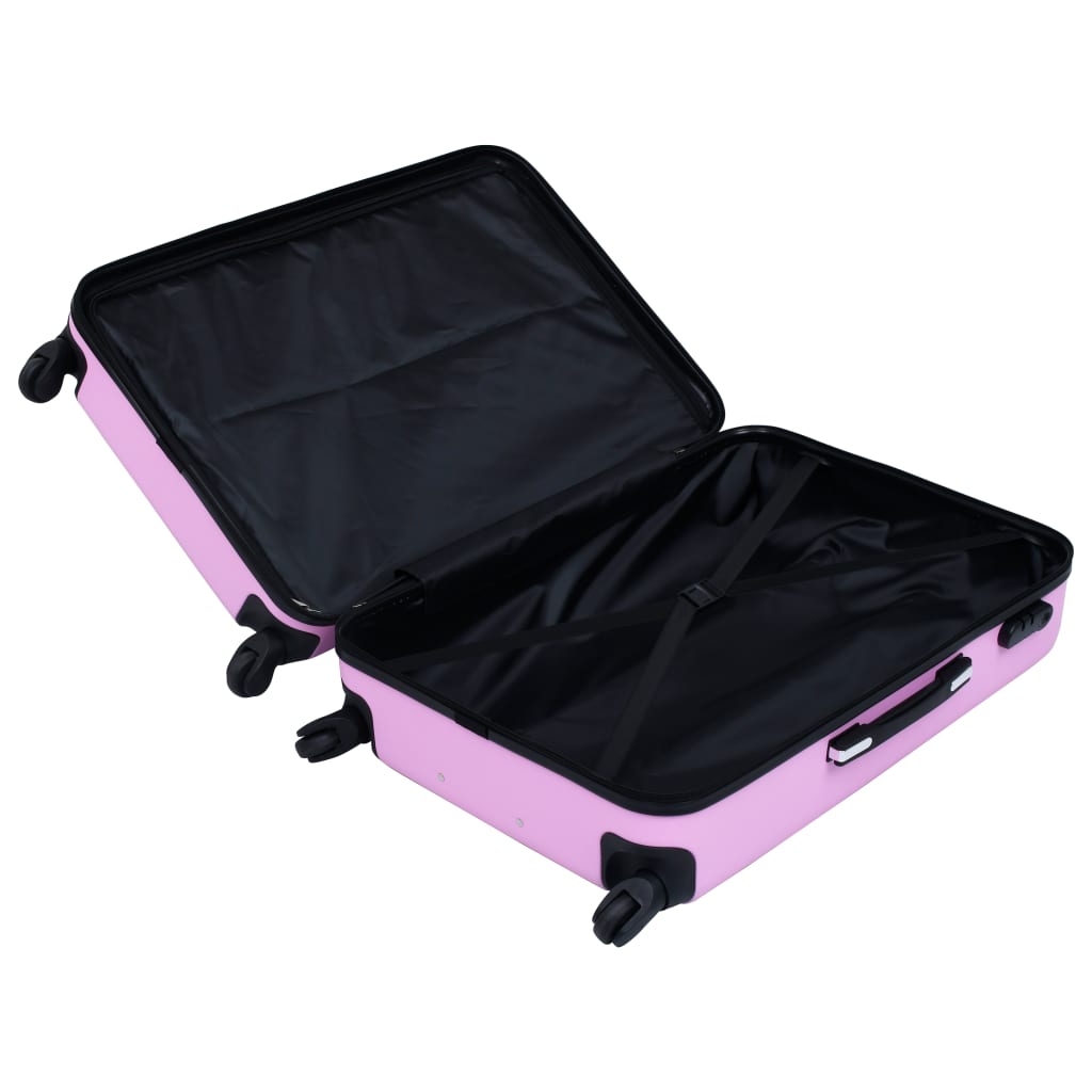 Ensemble de valises rigides 2 pcs Rose ABS