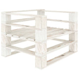 Fauteuil palette de jardin Bois Blanc