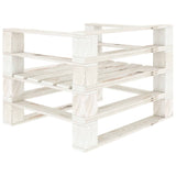 Fauteuil palette de jardin Bois Blanc