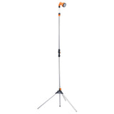 Garden shower with tripod 221 cm Aluminum