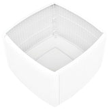 Table d'appoint Blanc 54x54x36,5 cm Plastique