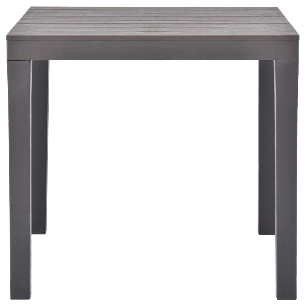 Table de jardin Moka 78x78x72 cm Plastique