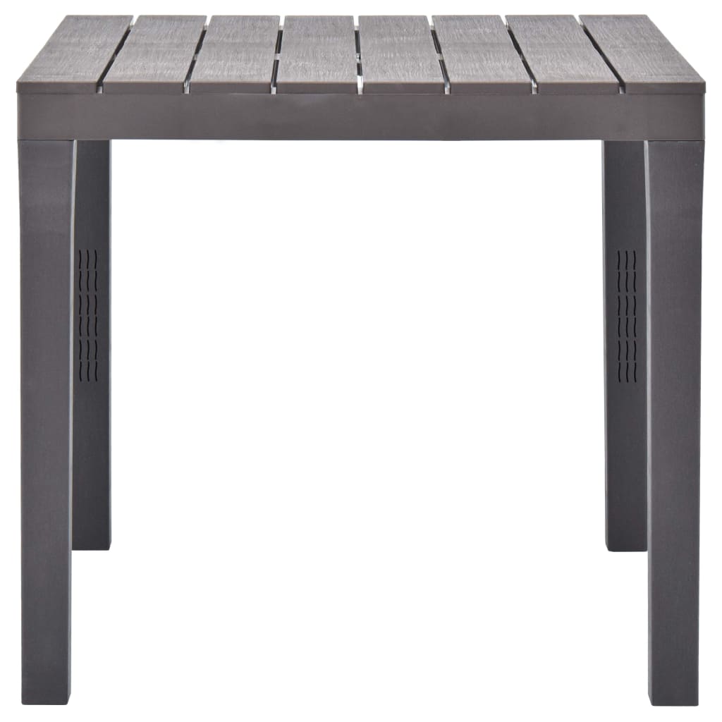 Table de jardin Moka 78x78x72 cm Plastique