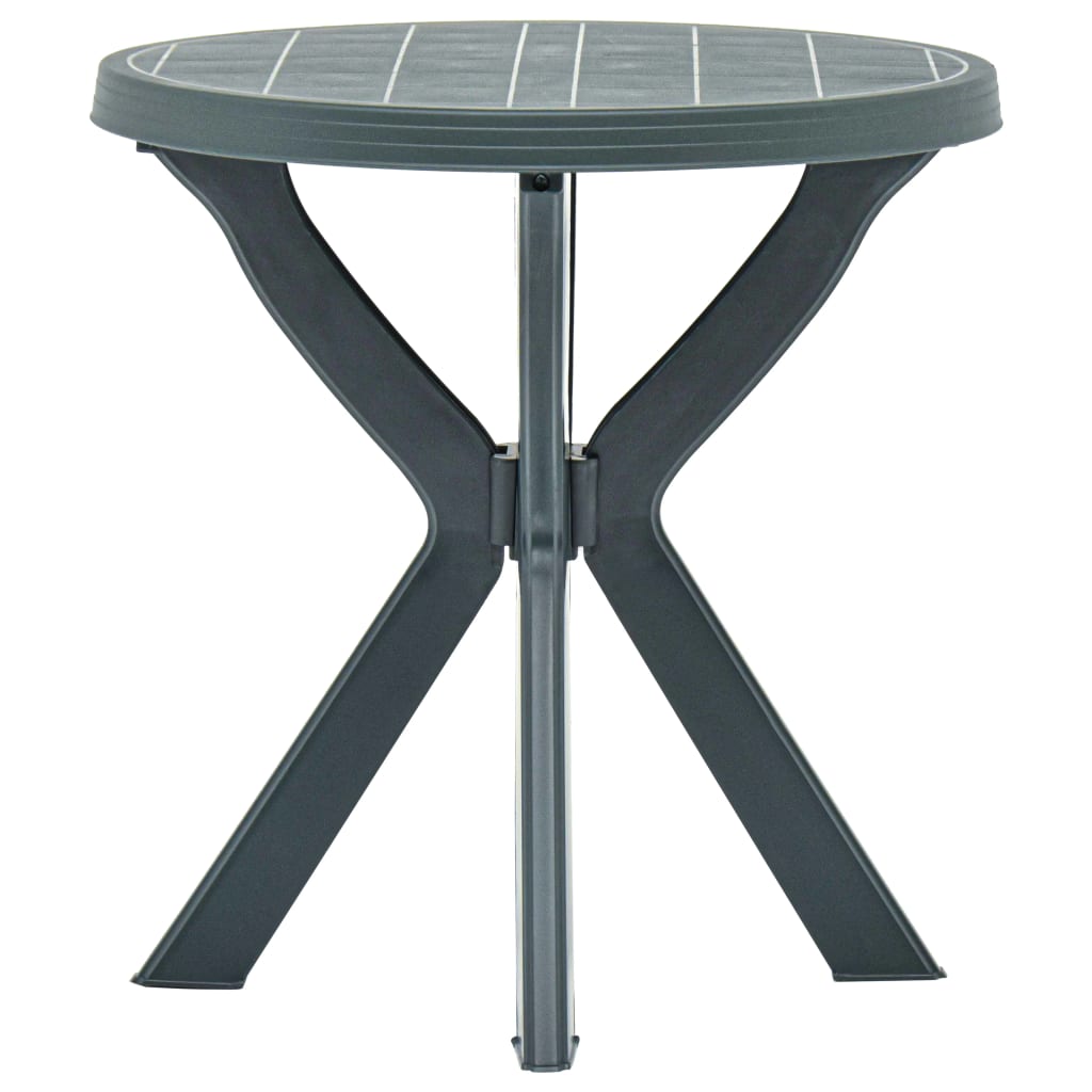 Table de bistro Blanc Ø70 cm Plastique