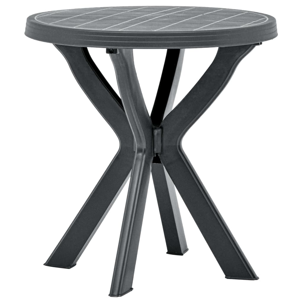 Table de bistro Anthracite Ø70 cm Plastique