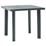 Table de jardin Vert 80x75x72 cm Plastique