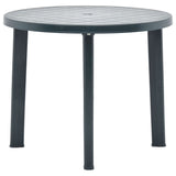 Table de jardin Vert 89 cm Plastique