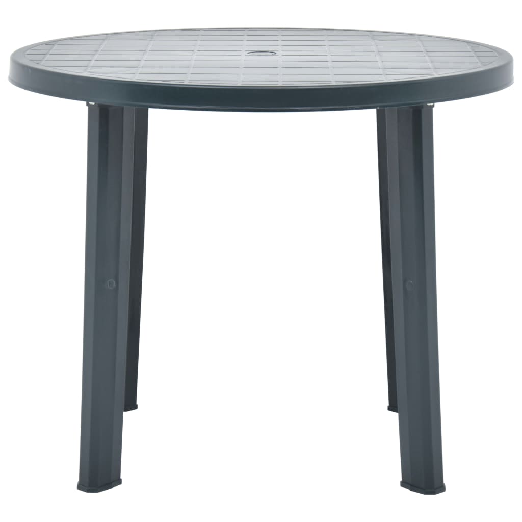 Table de jardin Vert 89 cm Plastique