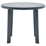 Table de jardin Vert 89 cm Plastique