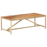 Table basse 120x60x40 cm Bois massif