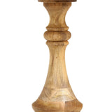 Table d'appoint ronde 43x43x66 cm Bois de manguier massif