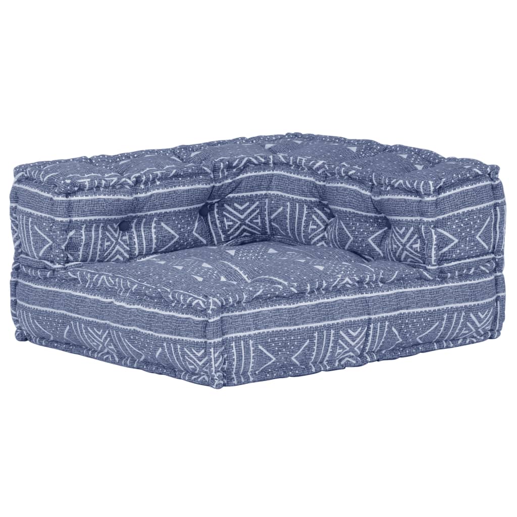 Pouf modulaire Indigo Tissu