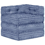 Pouf modulaire Indigo Tissu