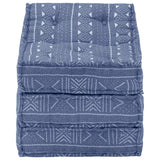 Pouf modulaire Indigo Tissu