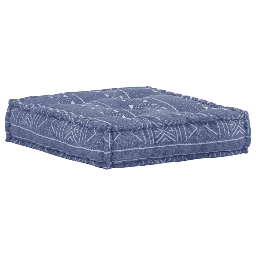 Pouf modulaire Indigo Tissu