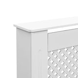 Cache-radiateurs 2 pcs Blanc 112x19x81,5 cm MDF