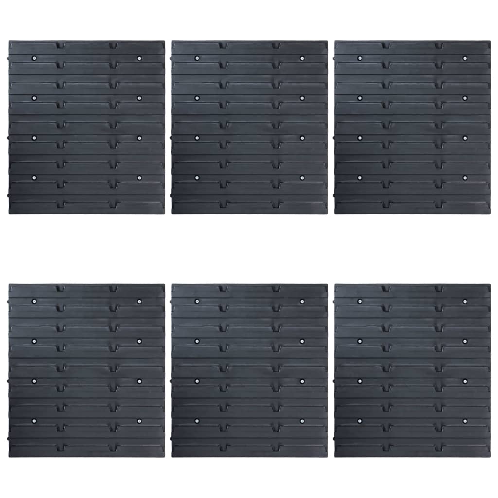 Storage Bins Kit with Wall Panels 96 pcs Blue