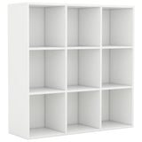 Bibliothèque blanc 98x29x97,5 cm bois d'ingénierie