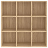 Bibliothèque chêne sonoma 98x29x97,5 cm bois d'ingénierie