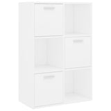 Armoire de rangement Blanc 60x29,5x90 cm Bois d'ingénierie