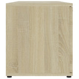 Meuble TV Chêne sonoma 120x34x37 cm Bois d’ingénierie