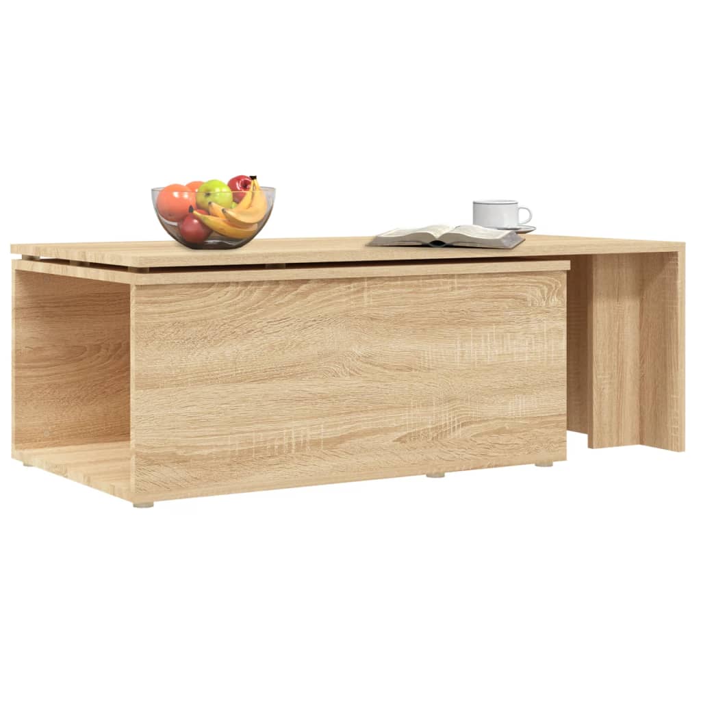 Table basse Chêne sonoma 150x50x35 cm Bois d’ingénierie