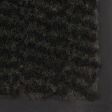 Rectangular doormats 2 pcs 40 x 60 cm Black