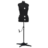 Mannequin de robe ajustable pour femme Noir M Taille 40-46