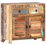 Buffet 70x30x68 cm Bois de récupération solide