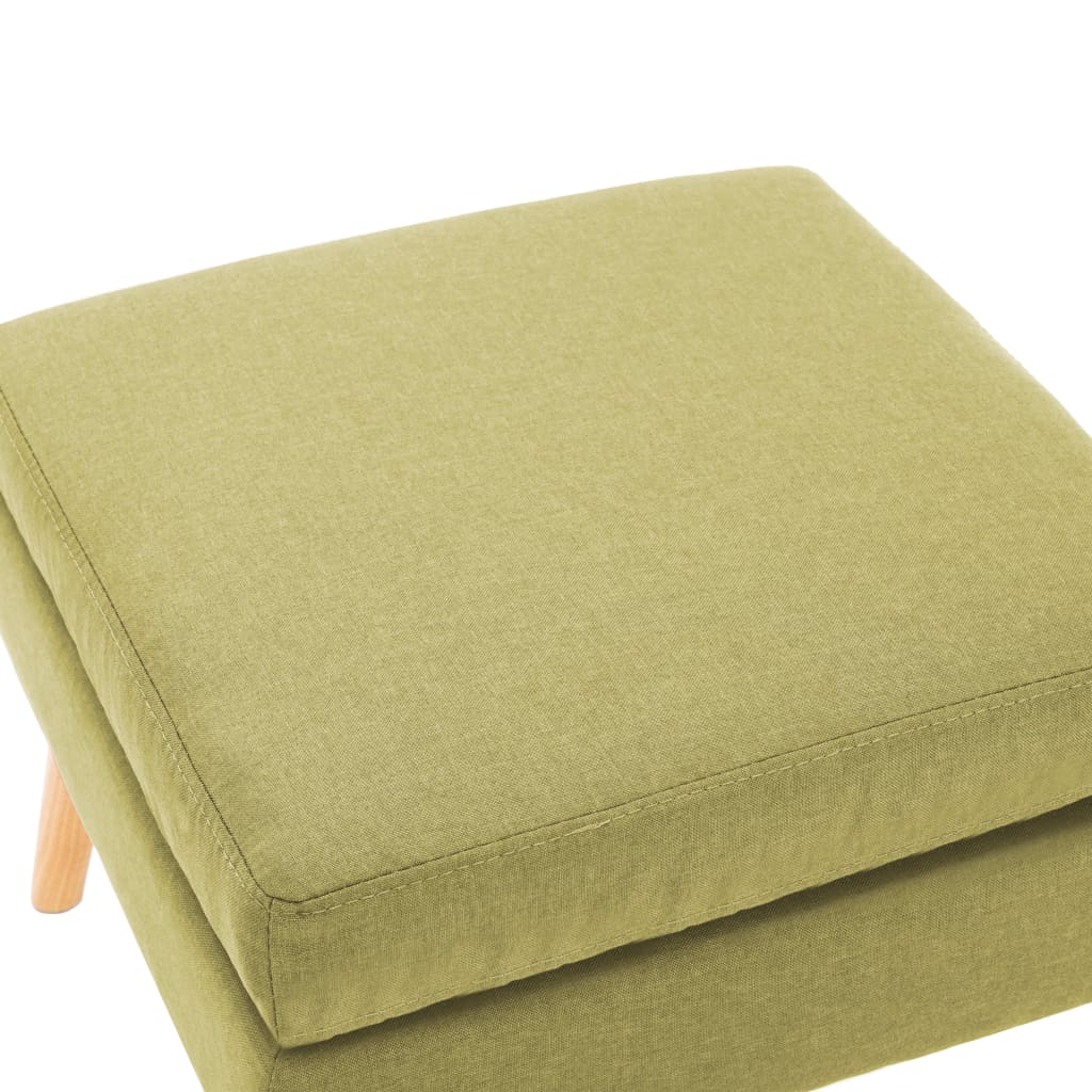 Repose-pied Vert Tissu