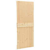 Porte 80x210 cm Bois de pin massif