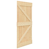 Porte 90x210 cm Bois de pin massif