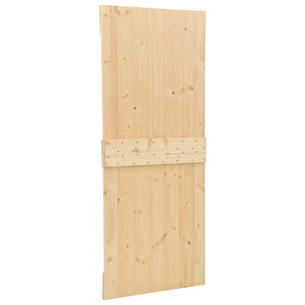 Porte 90x210 cm Bois de pin massif