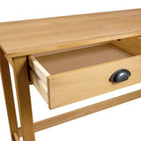 Table console Hill Range avec 2 tiroirs 110x45x74 cm Pin solide