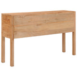 Buffet 125x30x75 cm bois de teck massif