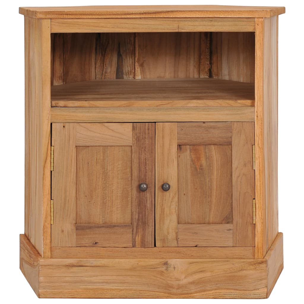 Corner sideboard 60x45x60 cm solid teak wood