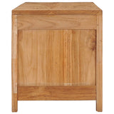 Meuble TV 100x30x35 cm bois de teck massif