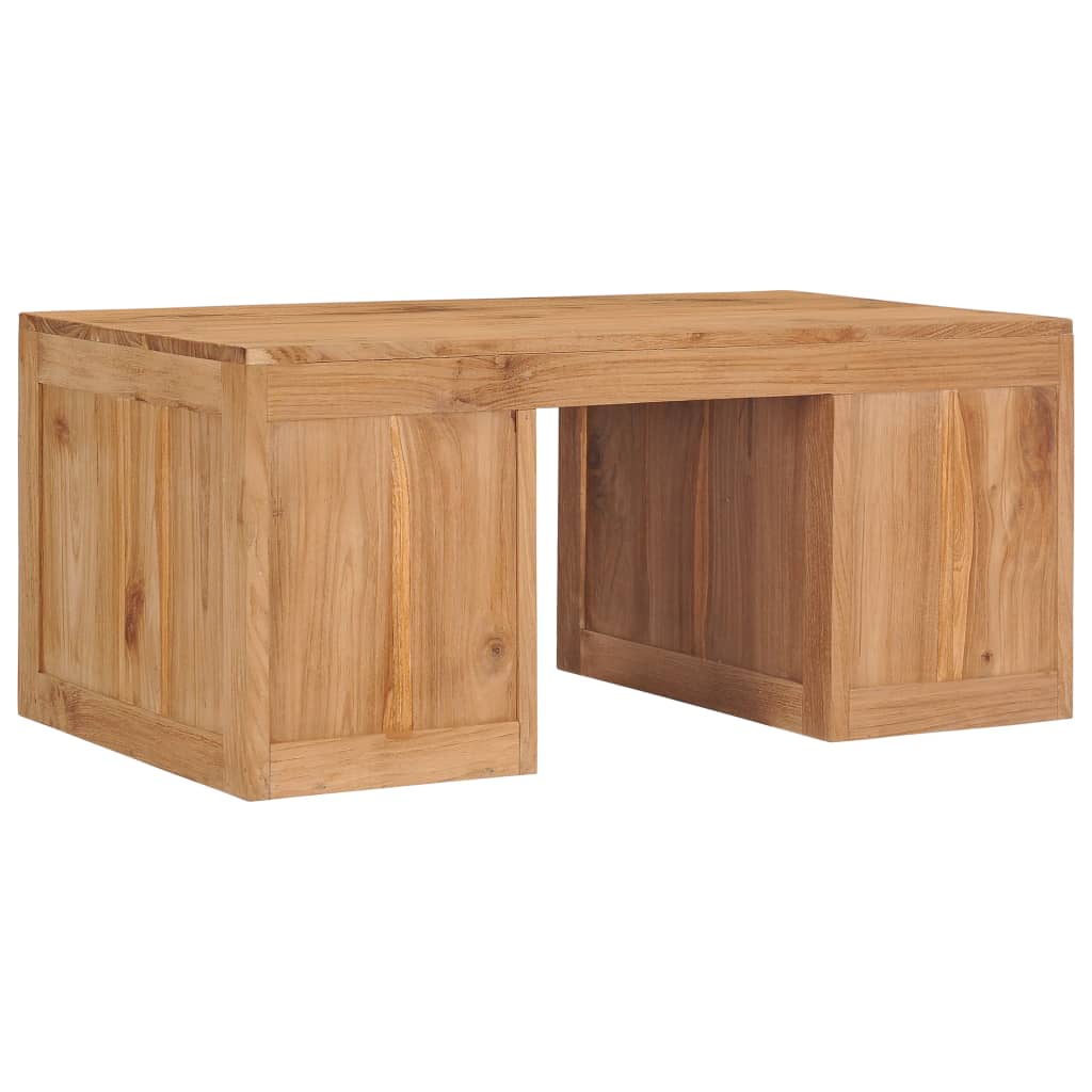 Table basse 90x50x40 cm bois de teck massif