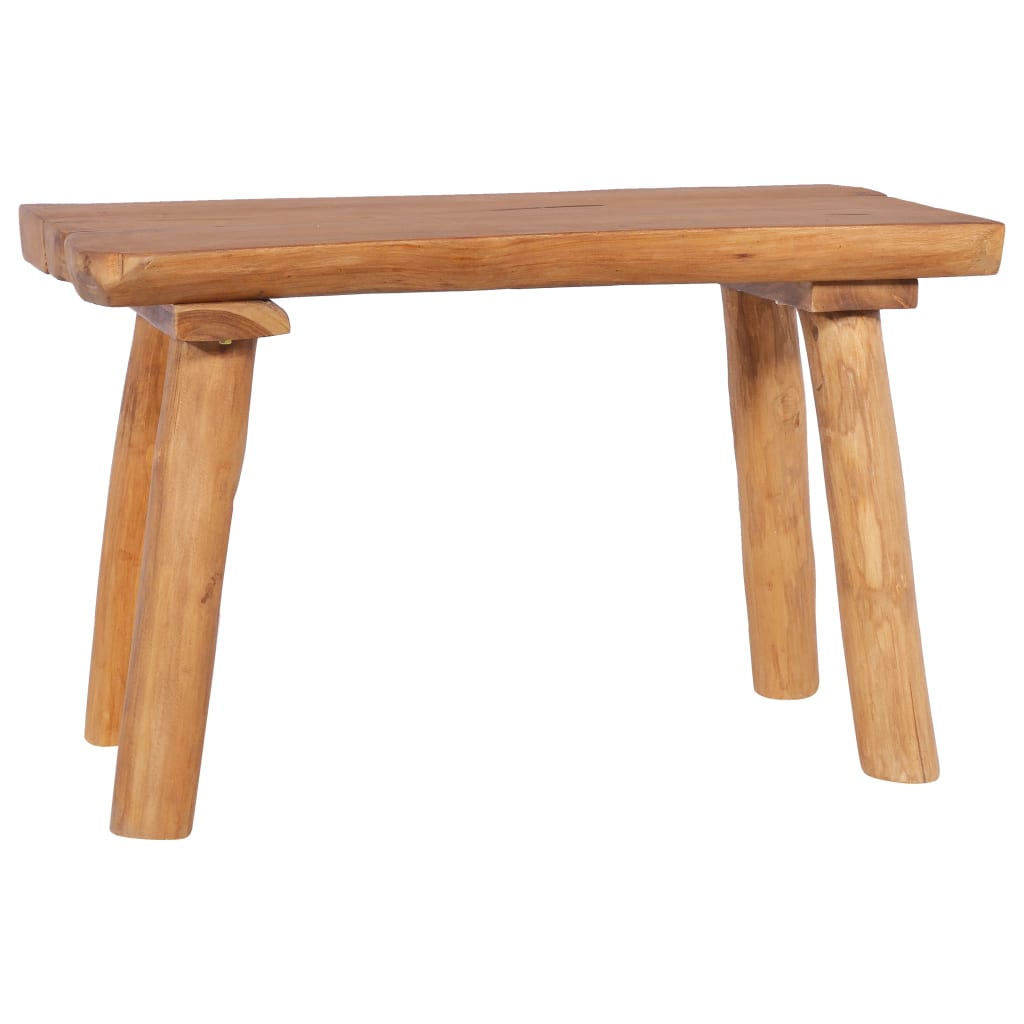 Banc de jardin 80 cm Bois de teck massif