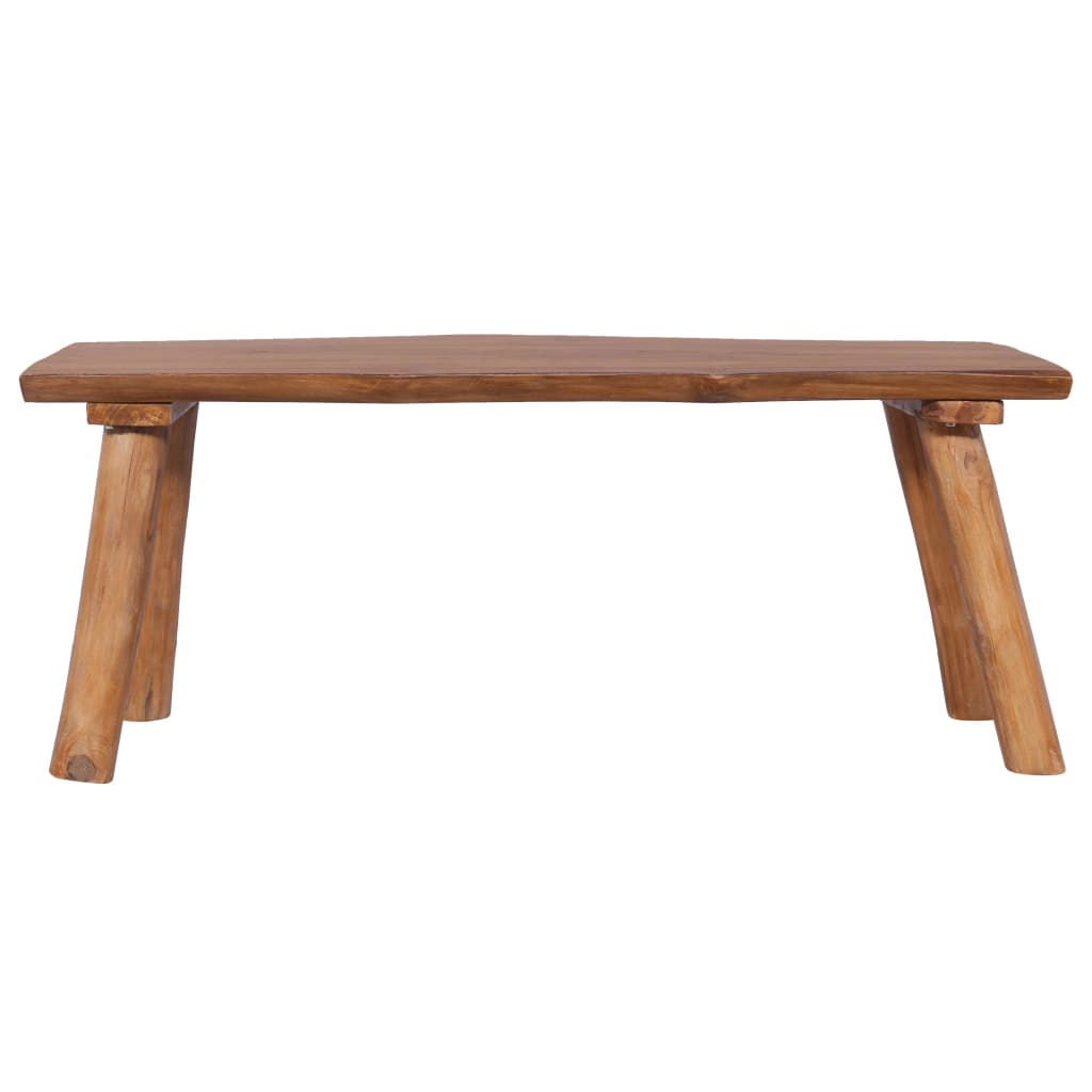 Banc de jardin 120 cm Bois de teck solide